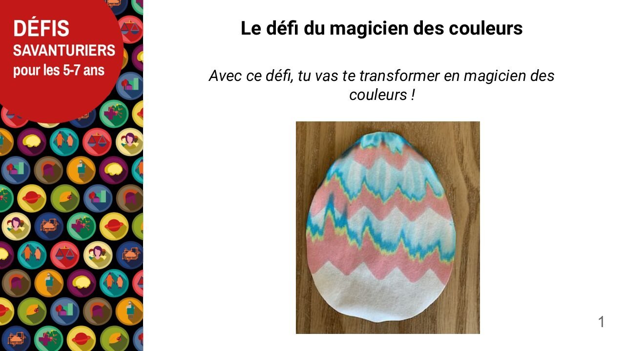 Défi – Les couleurs?>