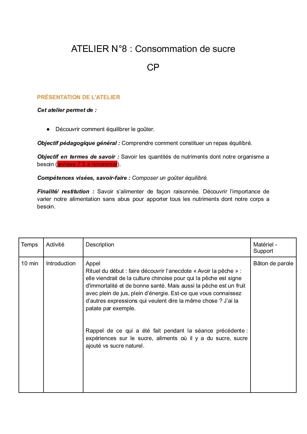 Ressource N°8 : « Consommation sucre »?>