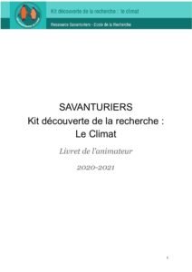 Ressource : « Kit découverte du climat »