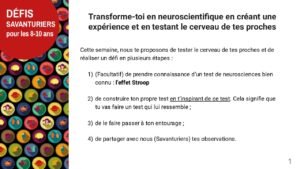 Ressource : « Test le cerveau (effet Stroop) »