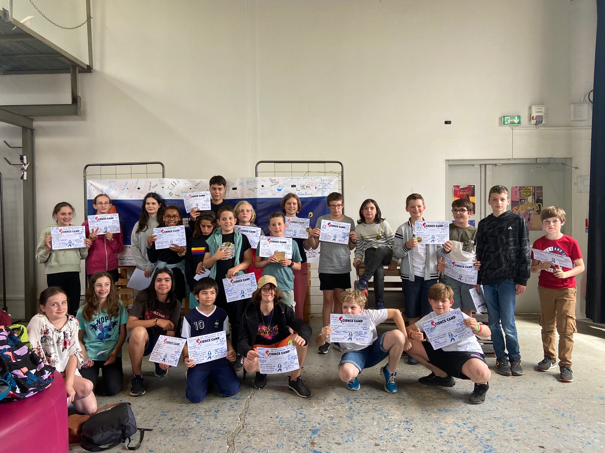 Les inscriptions pour les science camps d’été sont ouvertes !